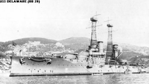 Броненосный крейсер "Делавар" BB28
