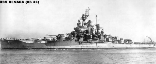 Броненосный крейсер "Невада" BB36 