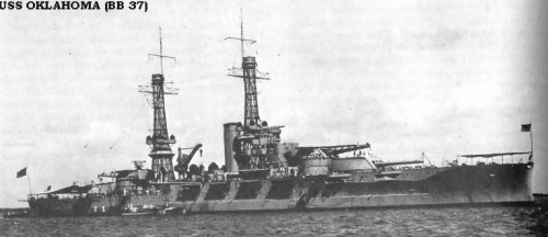 Броненосный крейсер "Оклахома" BB37 