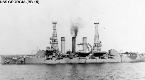Броненосный крейсер "Джорджия" BB15