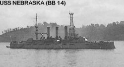 Броненосный крейсер "Небраска" BB14