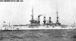 Броненосный крейсер "Миннесота" ВB22