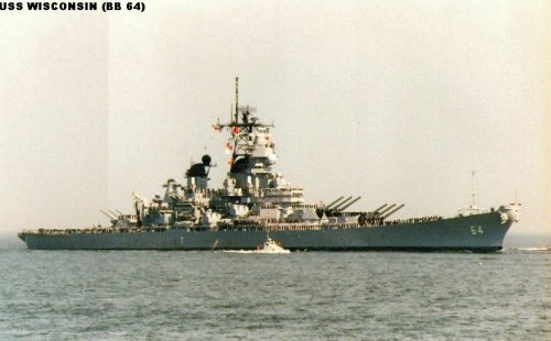 Броненосный крейсер "Висконсин" BB64