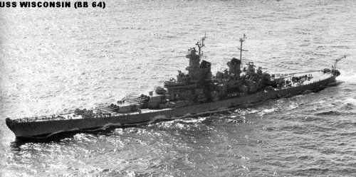 Броненосный крейсер "Висконсин" BB64